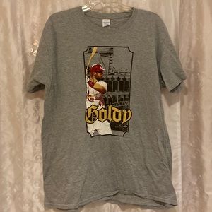 MLB St. Louis Cardinals “Goldy” Paul Goldschmidt T-Shirt Mens Size XL 🔥